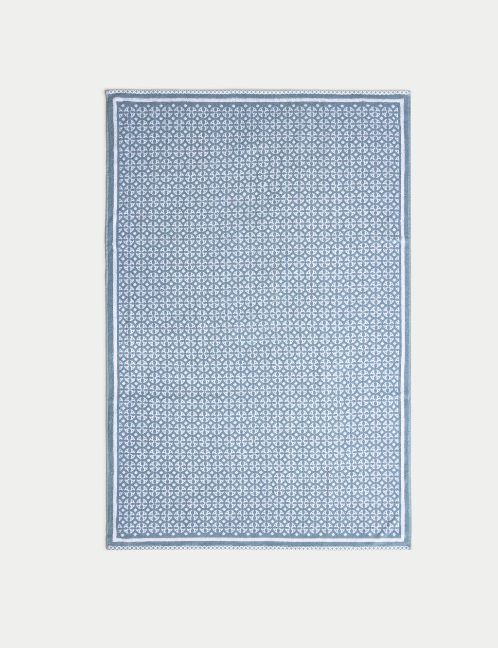 Pure Cotton Geometric Circle Towel 5 of 5