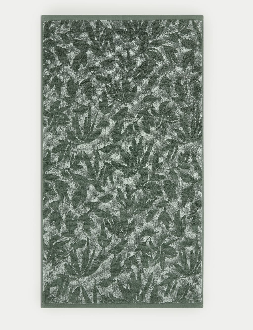 Pure Cotton Leaves Towel 5 of 5
