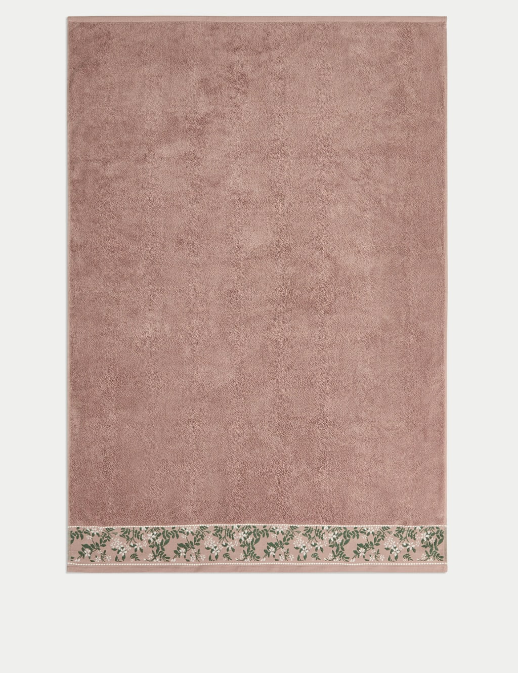 Pure Cotton Woven Floral Towel 5 of 5