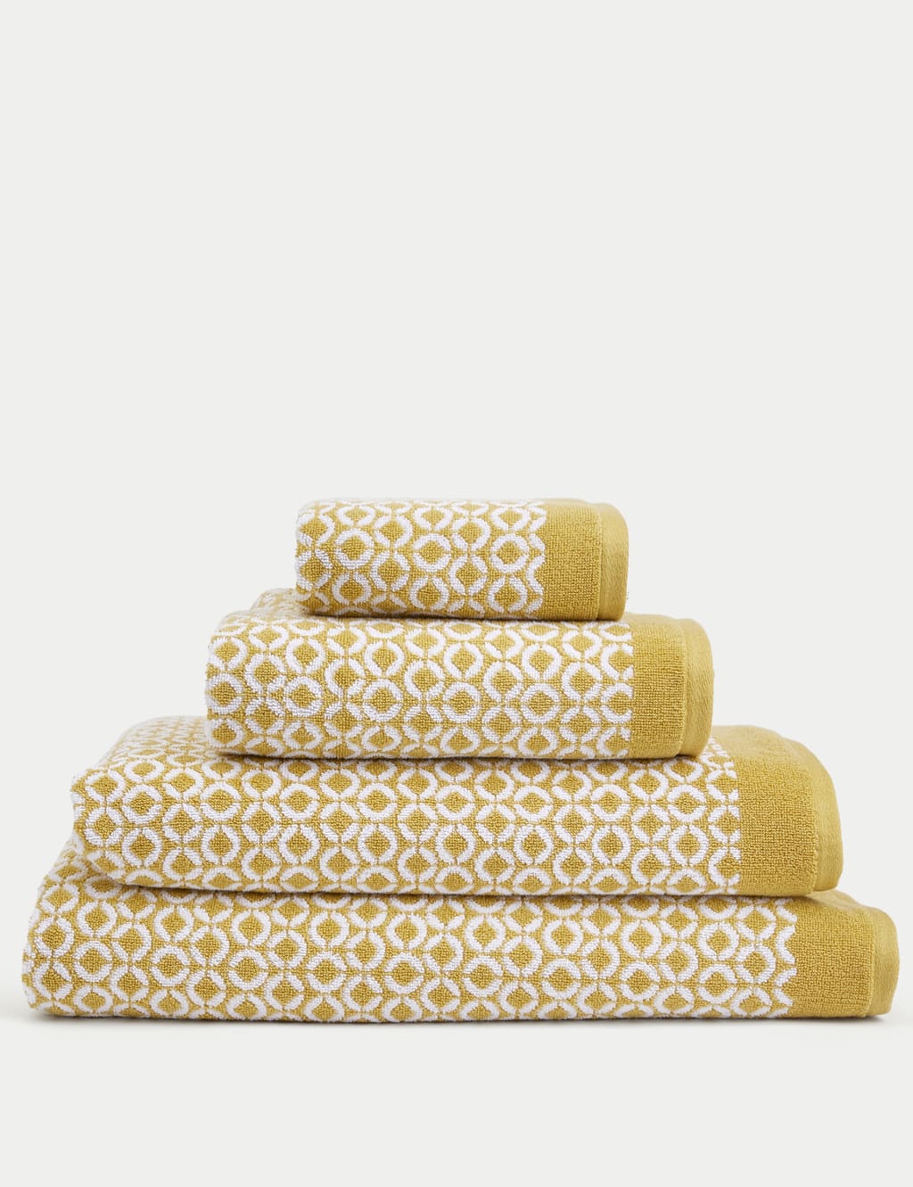 Pure Cotton Repeat Links Towel 3 of 6