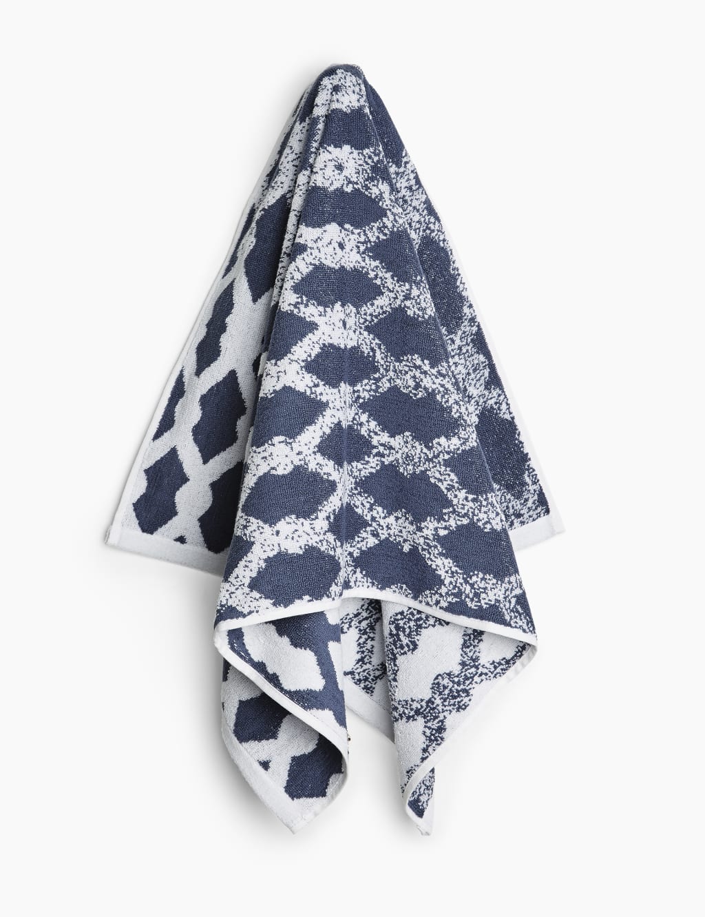 Pure Cotton Rope Print Towel 3 of 4