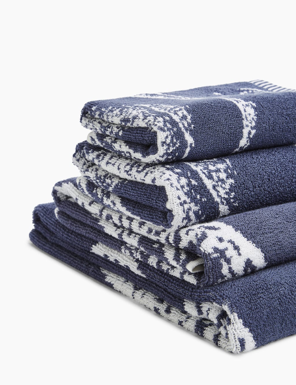 Pure Cotton Nautical Towel M S