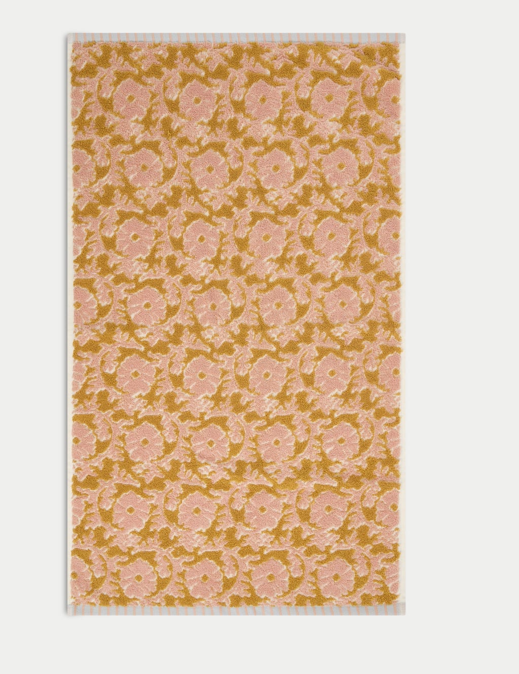 Pure Cotton Silhouette Floral Towel 5 of 5