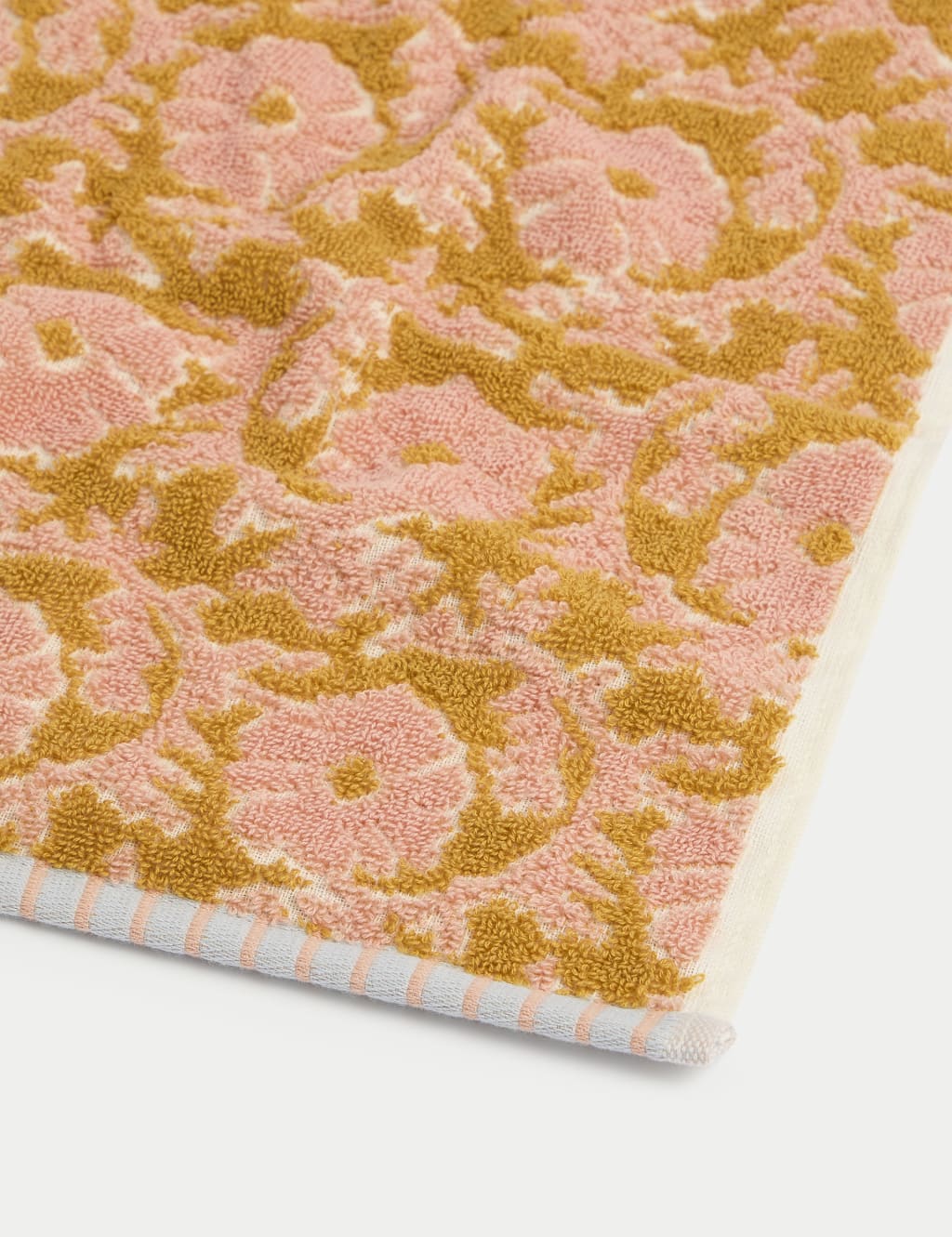 Pure Cotton Silhouette Floral Towel 2 of 5