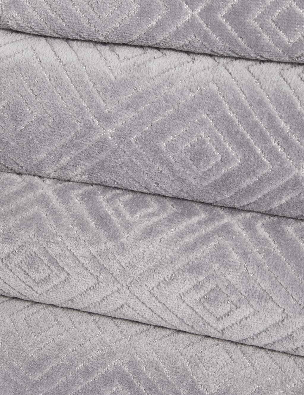 Cotton Rich Diamond Shimmer Towel 3 of 3