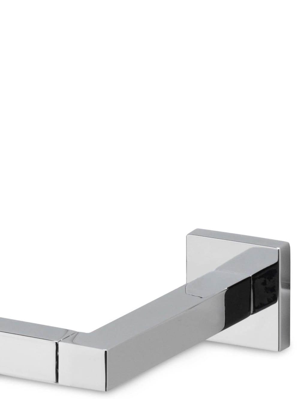 Square Chrome Glass Shelf 2 of 3