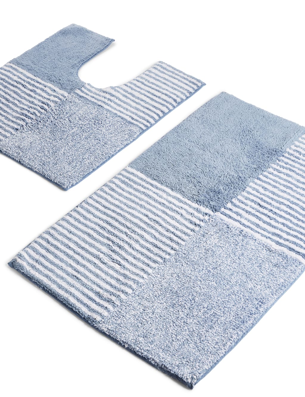 Grid Marl Bath & Pedestal Mats 2 of 3