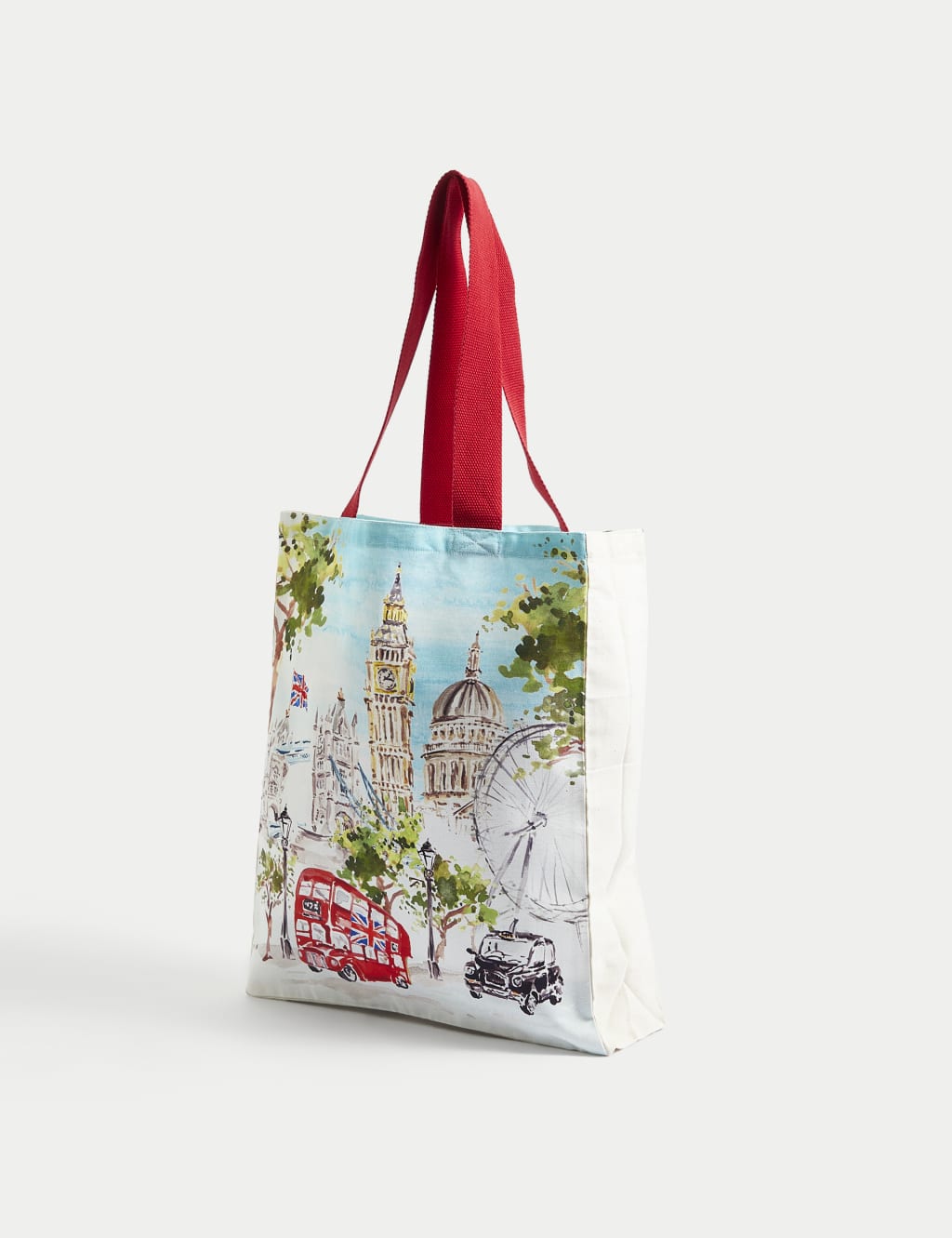 Pure Cotton London Scene Tote Bag 2 of 3