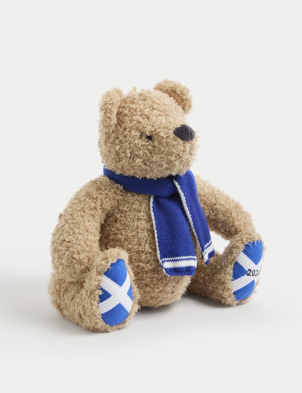 Spencer Bear™ Blue Scarf Soft Toy 2 of 3