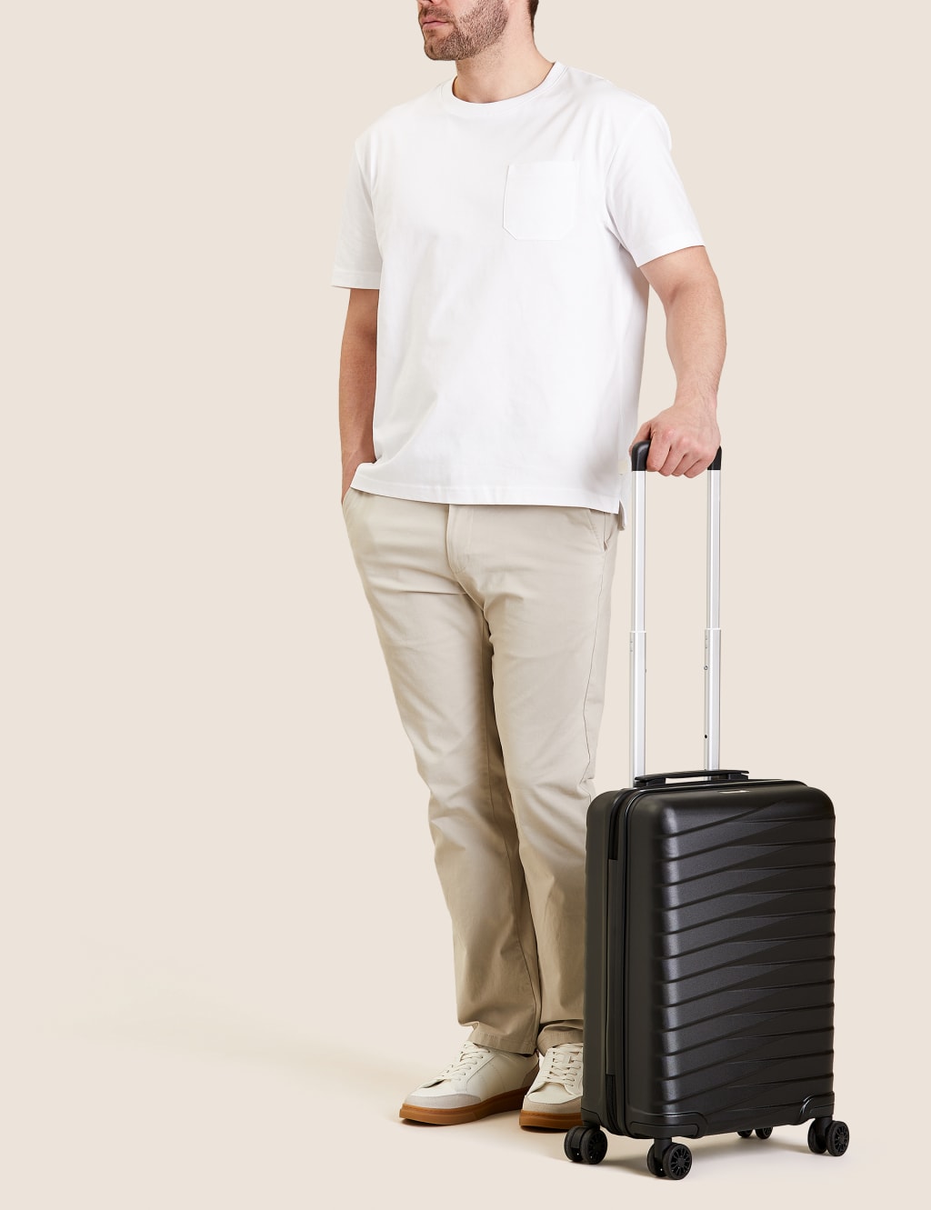 Oslo 4 Wheel Hard Shell Cabin Suitcase 7 of 7