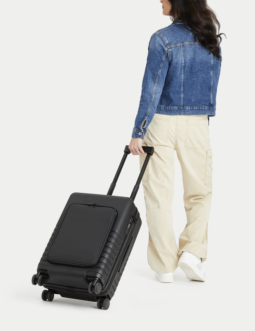 Hybrid 4 Wheel Hard Shell Cabin Suitcase 7 of 9