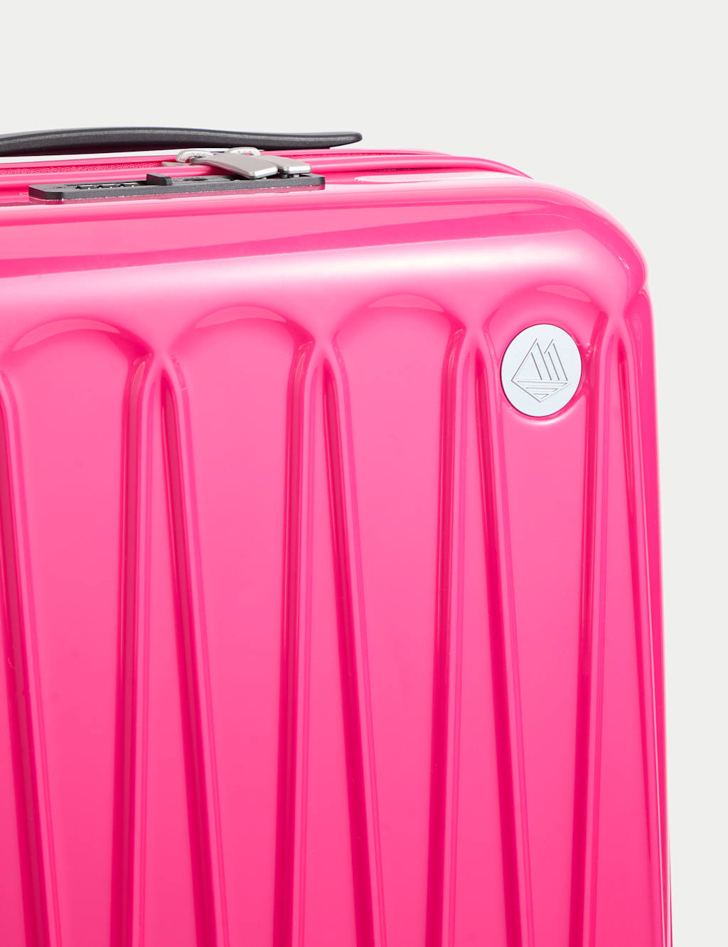 Amalfi Gloss 4 Wheel Hard Shell Cabin Suitcase 4 of 6