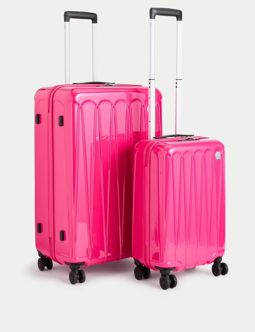 Amalfi Gloss 4 Wheel Hard Shell Cabin Suitcase 5 of 6