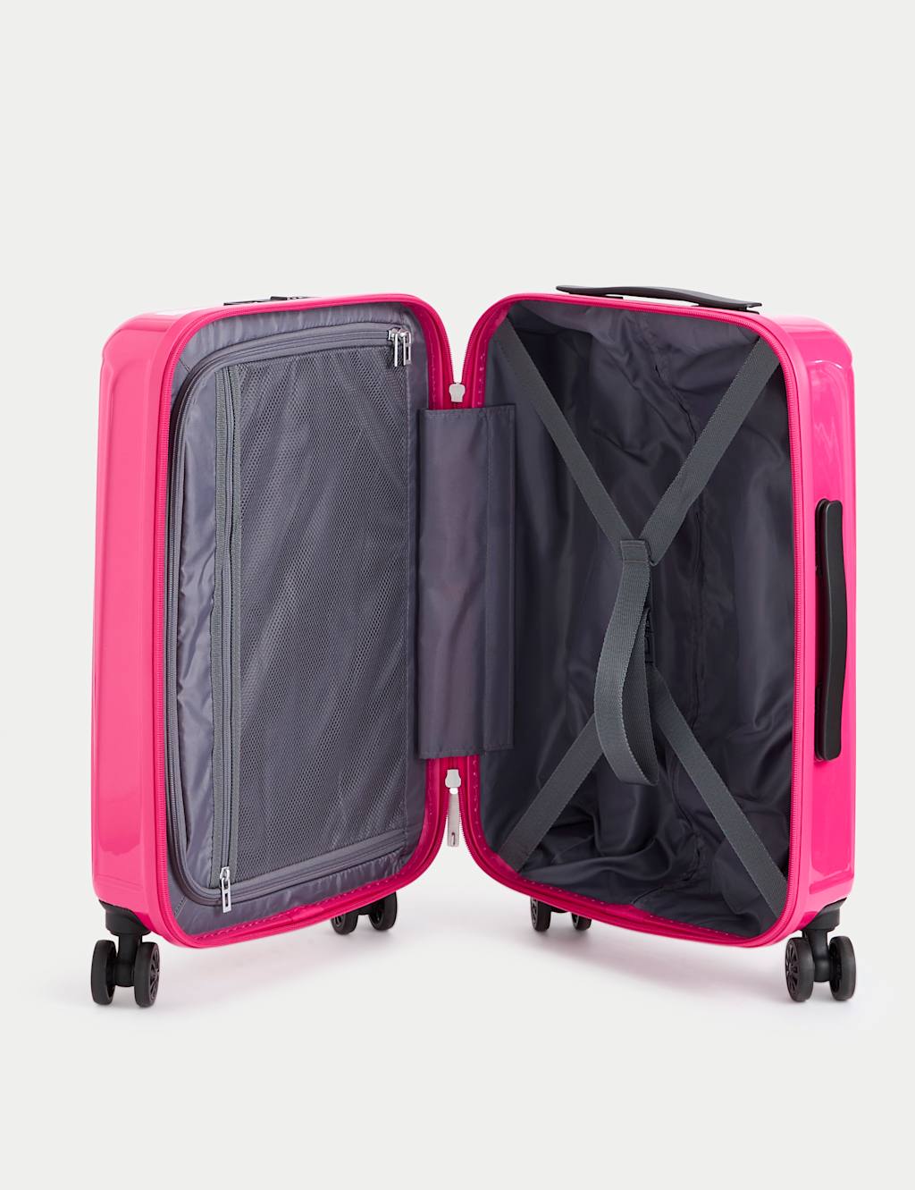 Amalfi Gloss 4 Wheel Hard Shell Cabin Suitcase 6 of 6