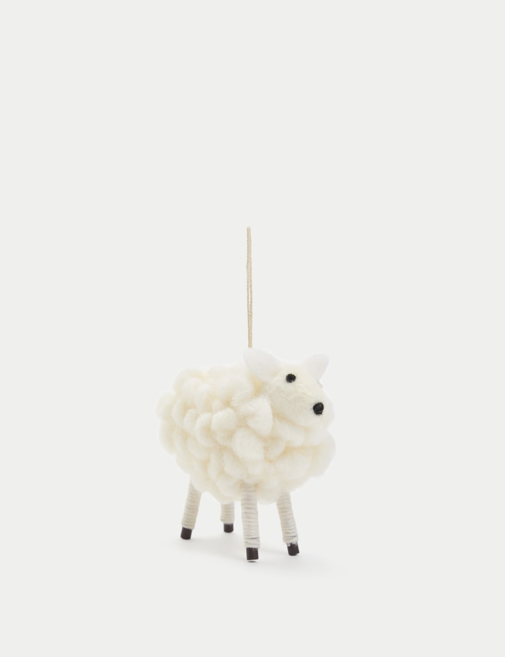 Felt Hanging Sheep Decoration 3 of 3