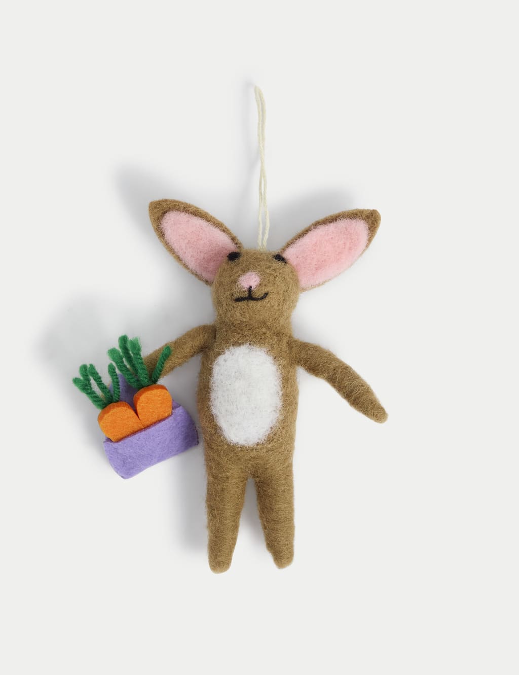 Felt Hanging Bunny Decoration 3 of 5