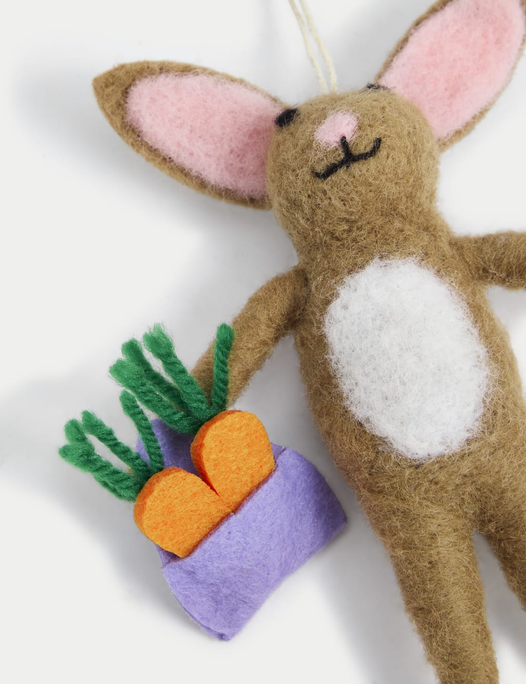Felt Hanging Bunny Decoration 5 of 5