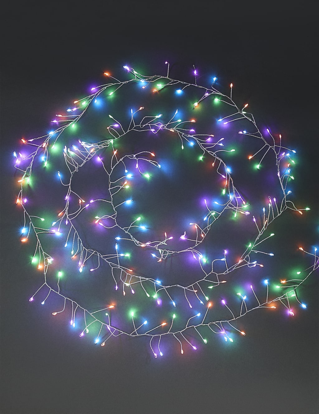 500 LED Multicoloured Mains String Lights
