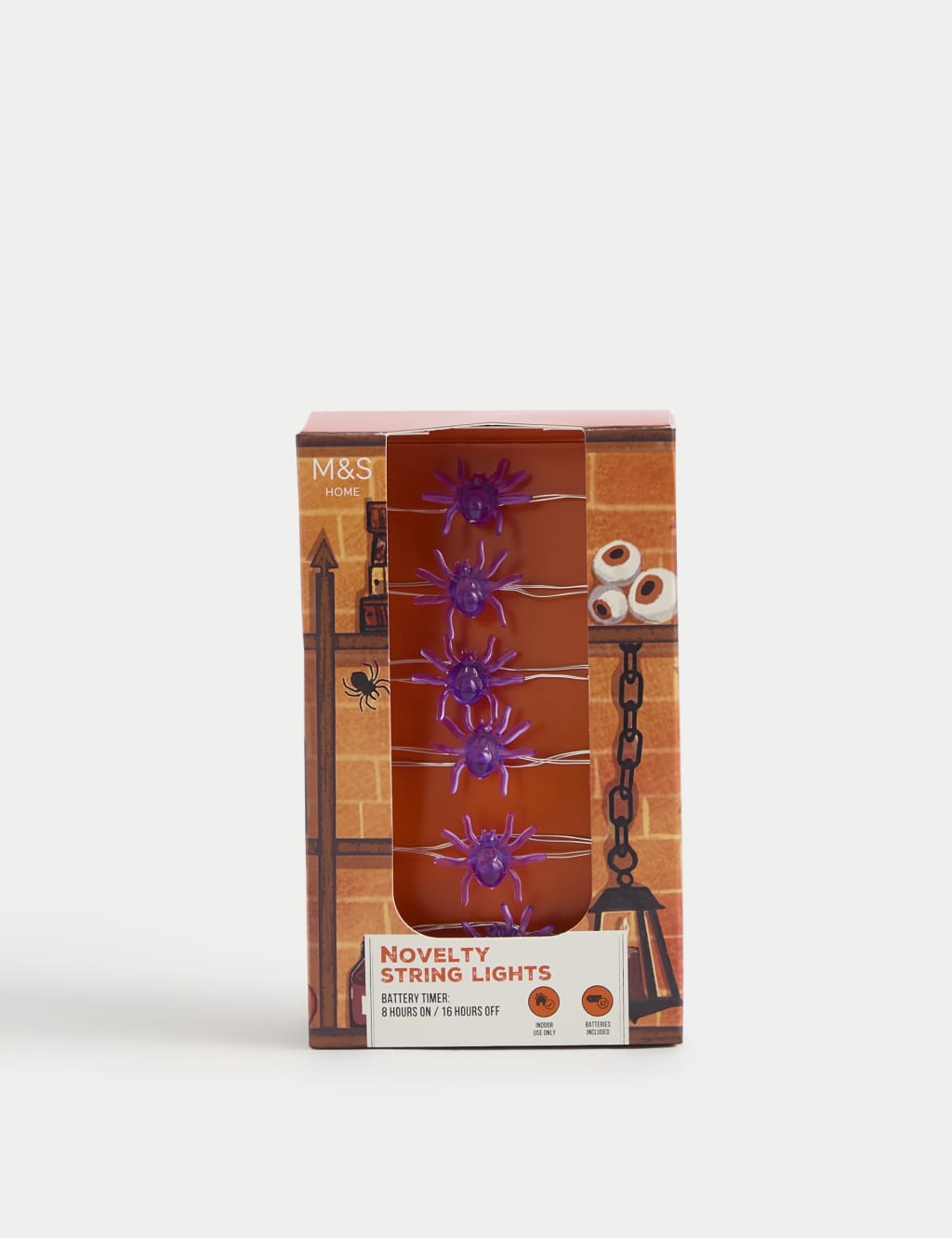 Halloween Spider Battery String Lights 3 of 3
