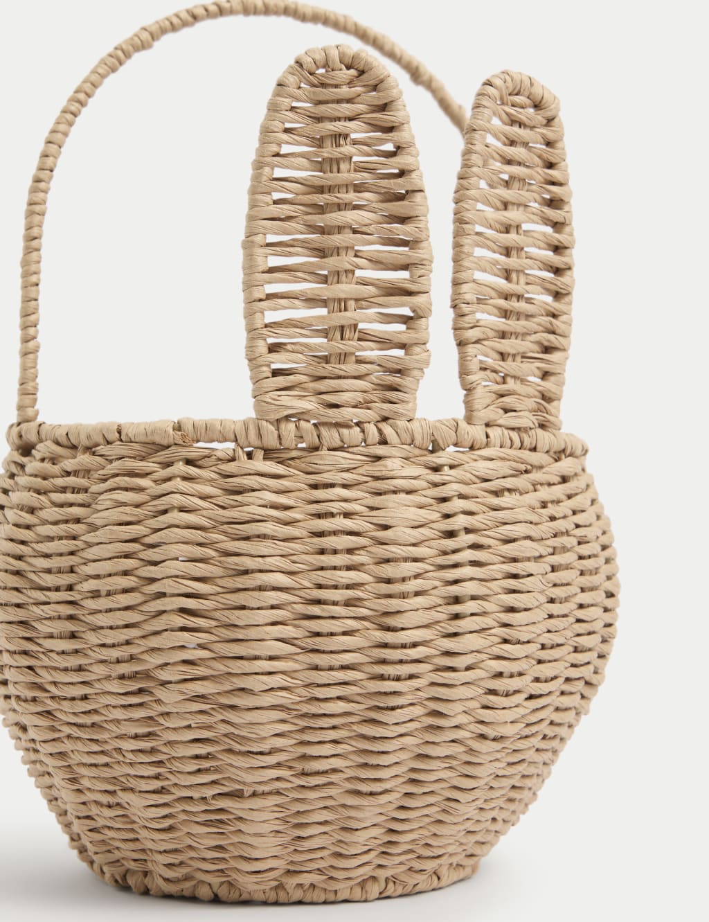 Raffia Bunny Basket 3 of 3