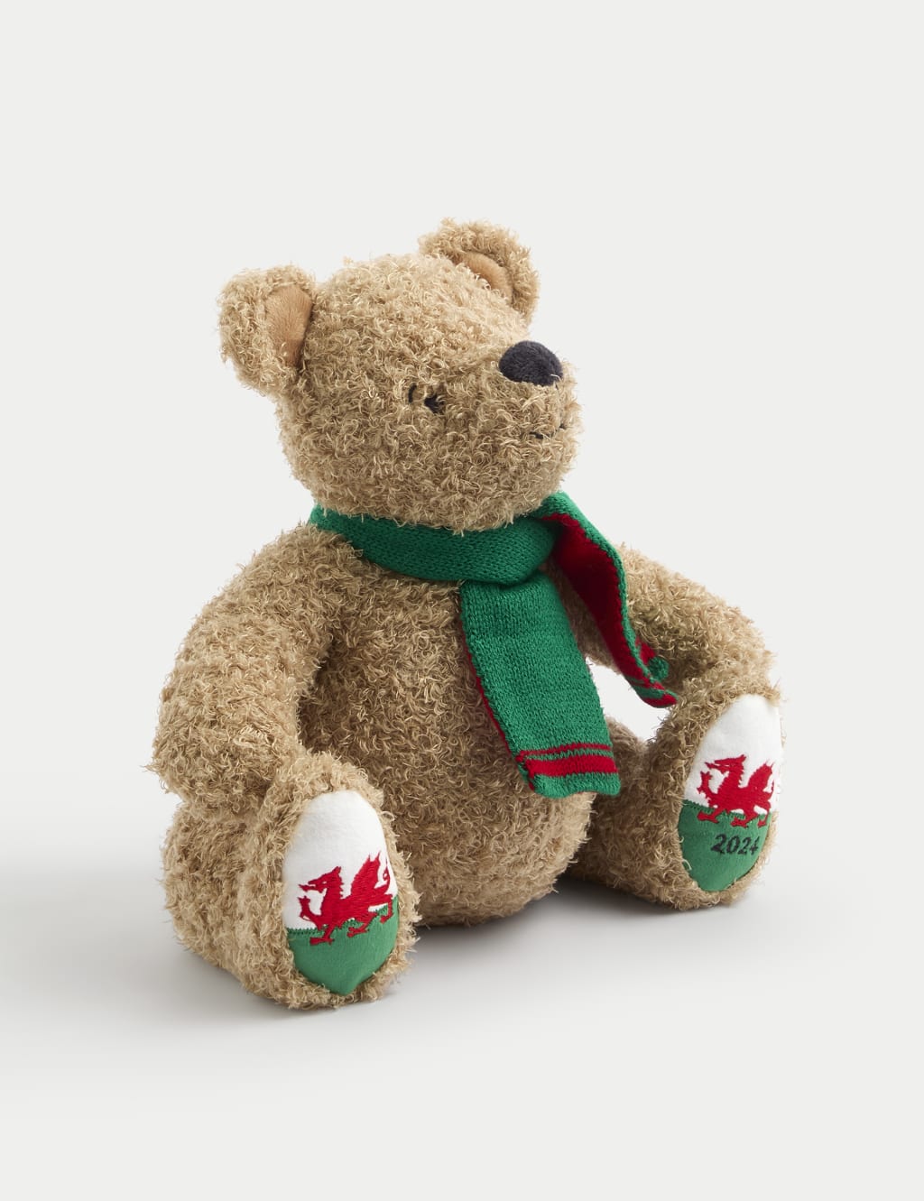 Spencer Bear™ Green Scarf Soft Toy 2 of 3