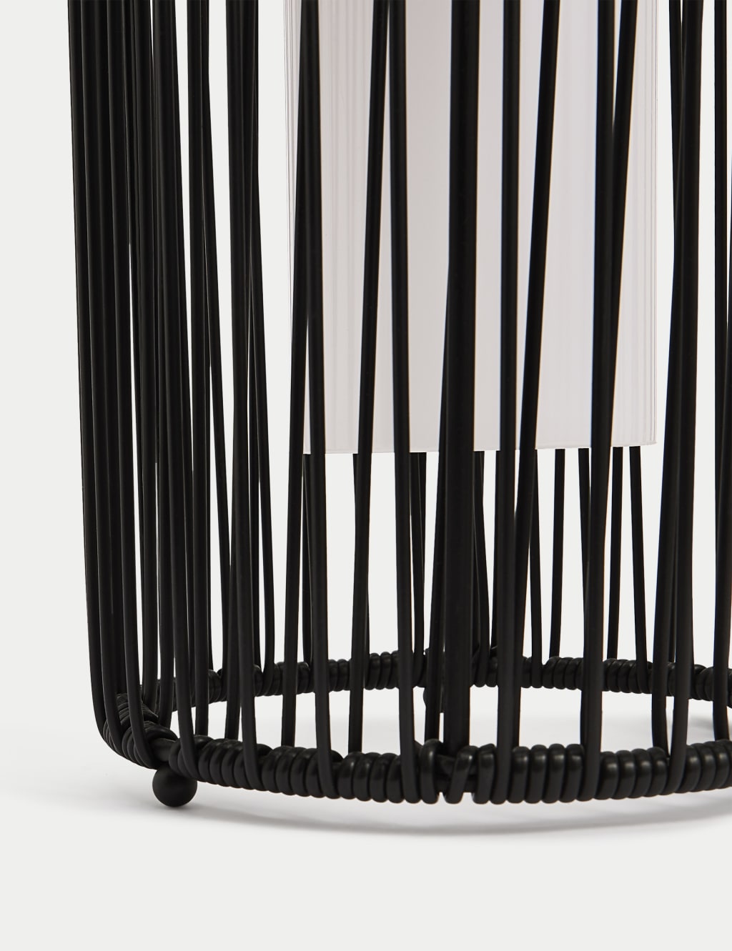 Medium Warm White LED Solar Rope Lantern 3 of 4