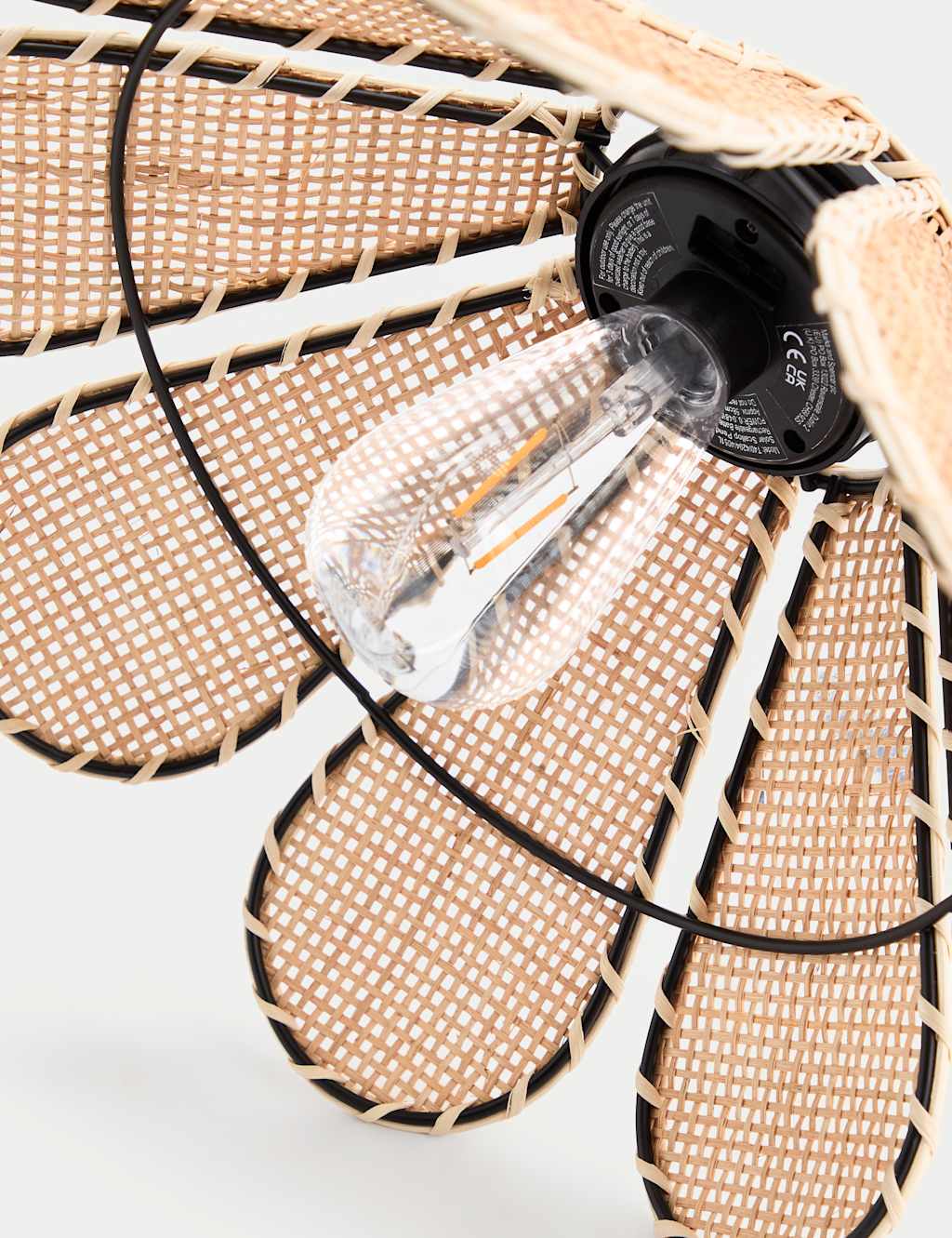 Scallop Solar Outdoor Pendant Light 5 of 5