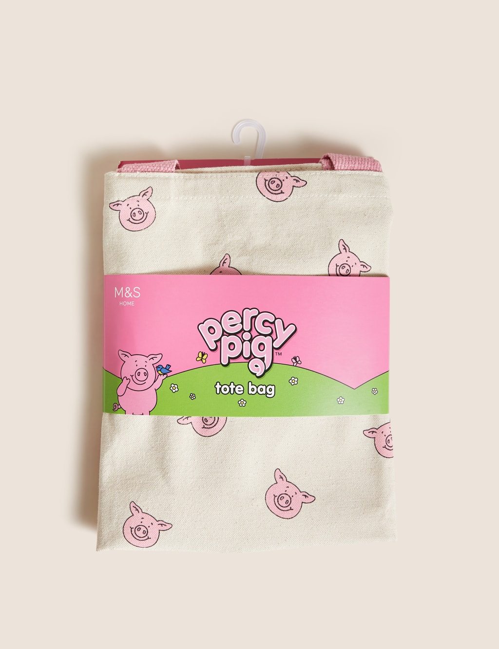 Percy pig reusable bag shop