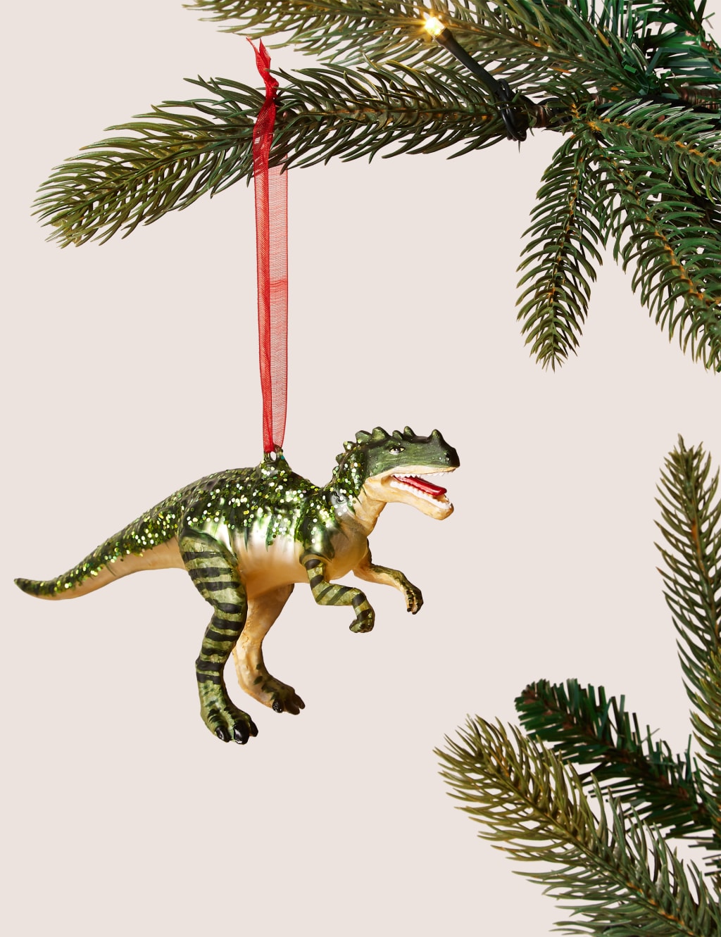 Dinosaur Single Christmas Decoration 1 of 2
