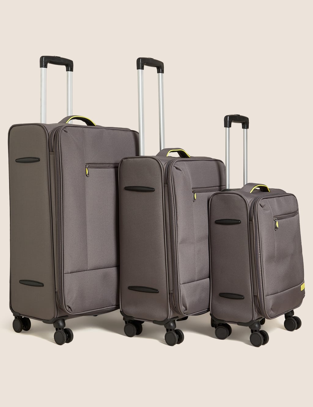 Seville 4 Wheel Soft Cabin Suitcase 5 of 7