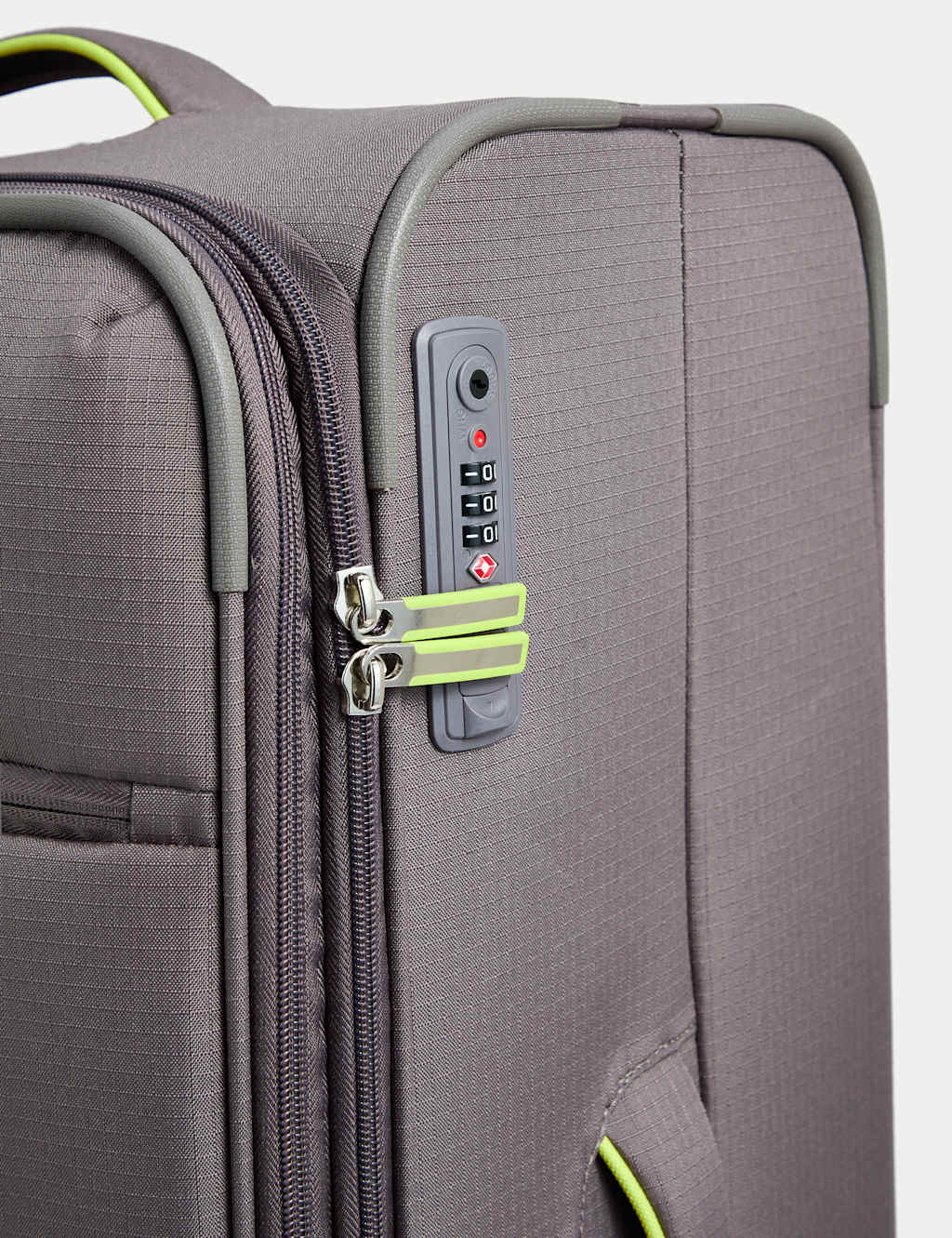 Seville 4 Wheel Soft Large Suitcase 3 of 6