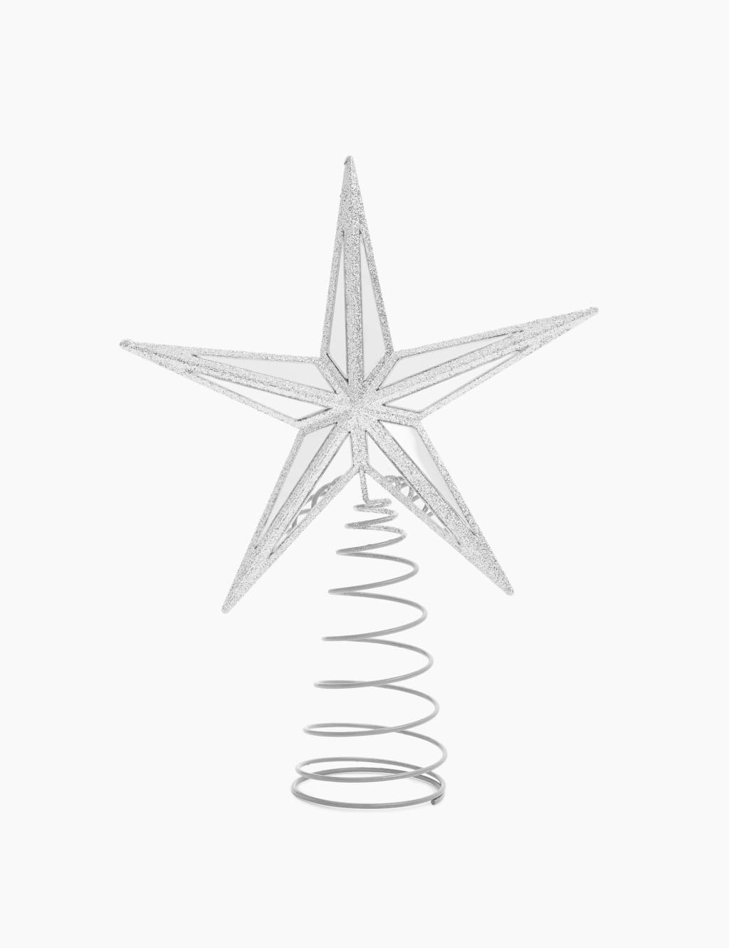 Silver Star Tree Topper 3 of 3