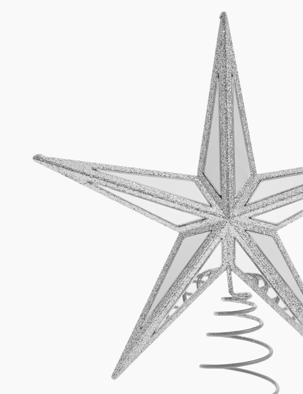 Silver Star Tree Topper 2 of 3