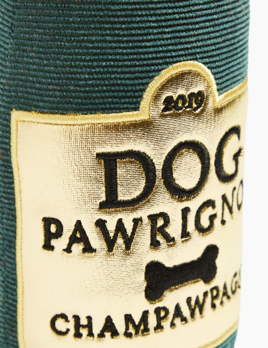 Champagne Bottle Dog Toy 2 of 3