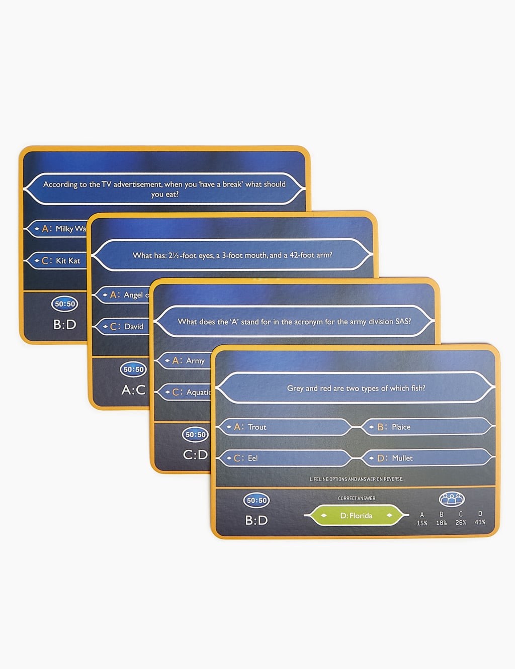 Card Game Who Wants To Be A Millionaire 3 of 4