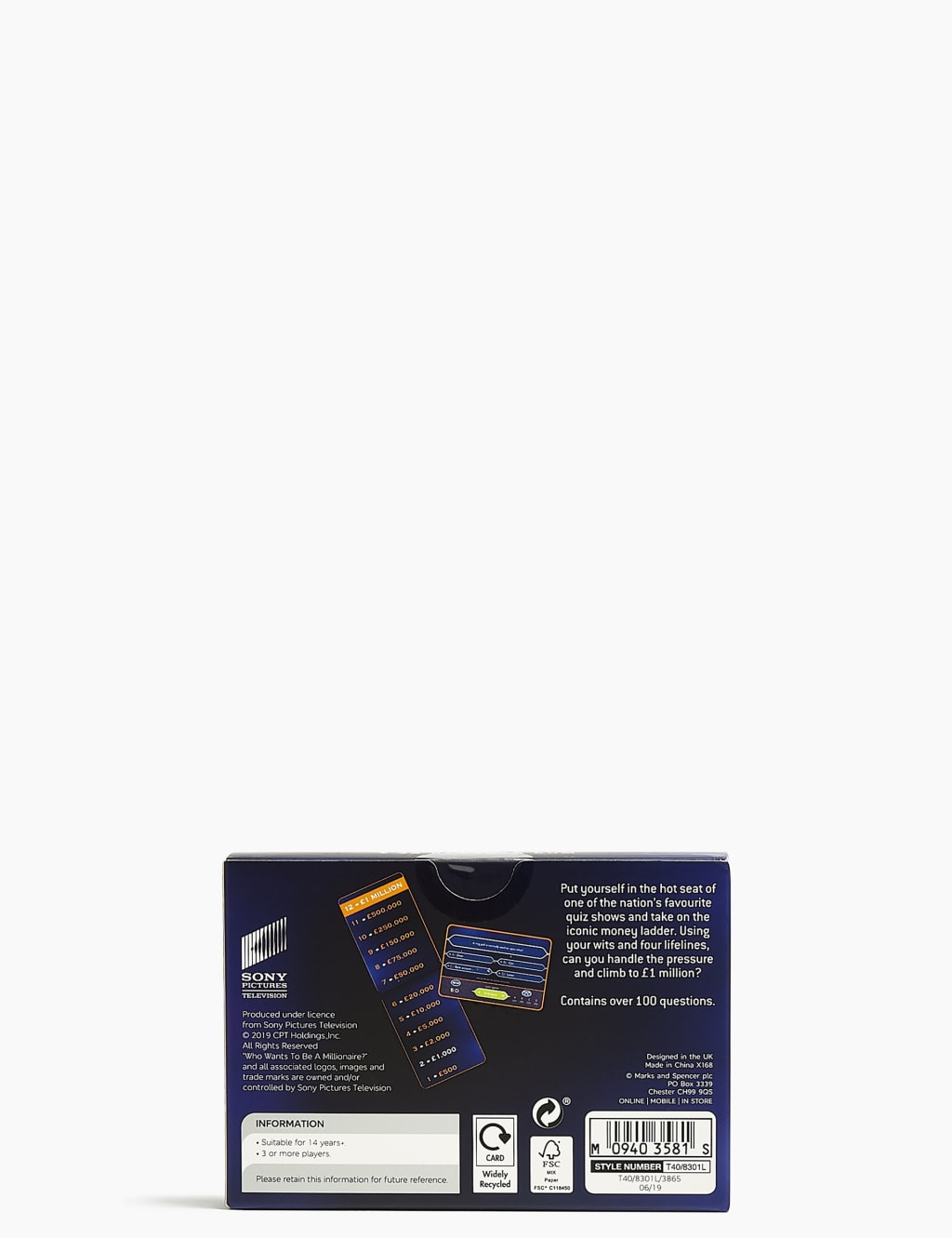 Card Game Who Wants To Be A Millionaire 4 of 4
