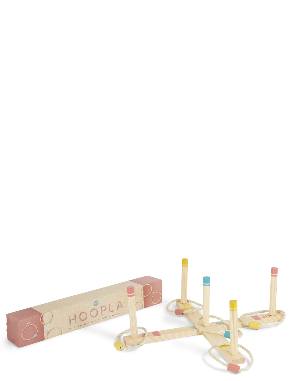 Wooden Hoopla Set 1 of 3