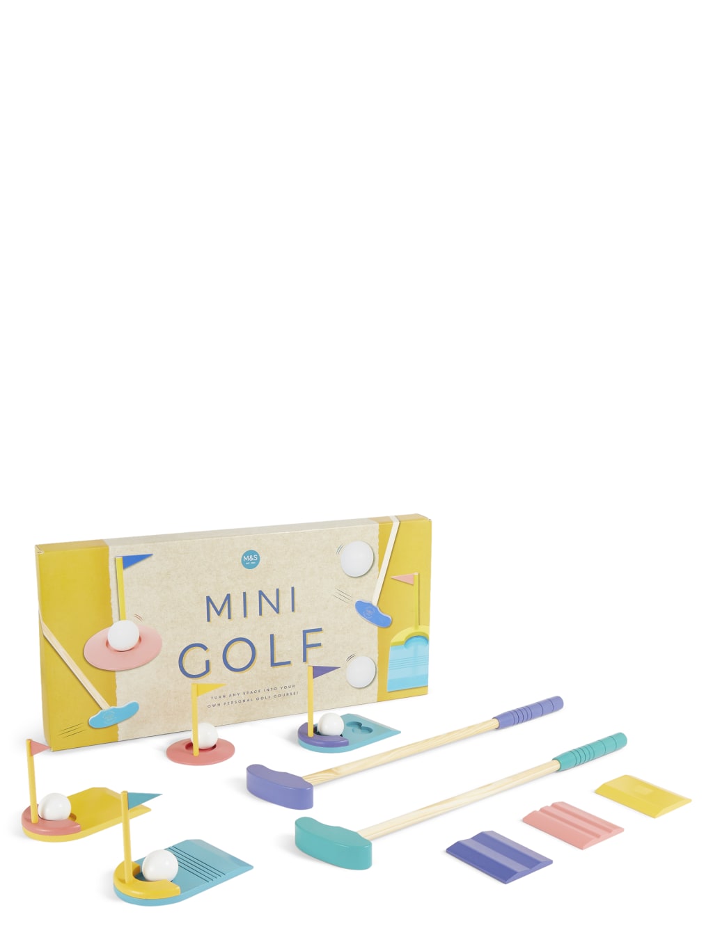 Wooden Mini Golf Set 1 of 3