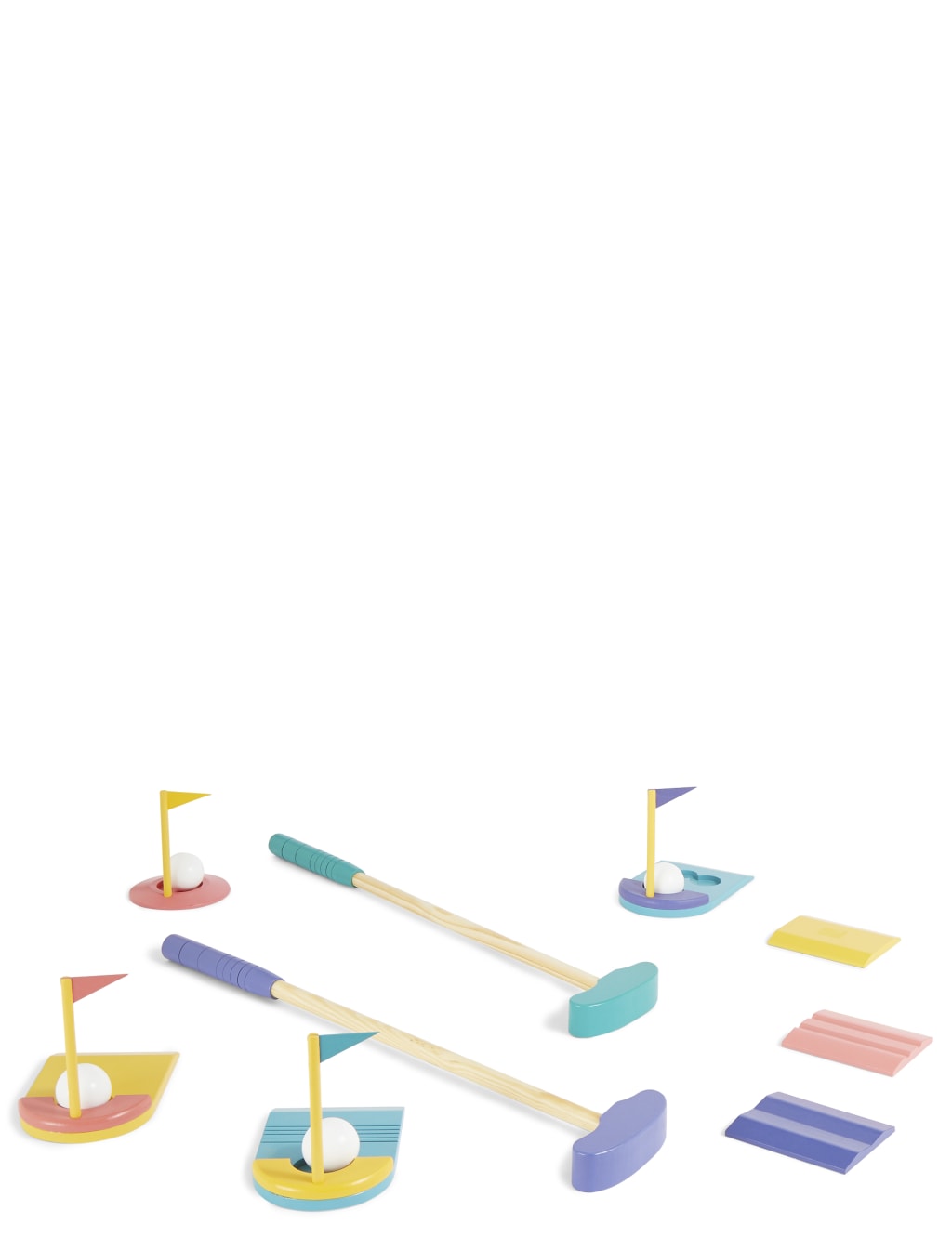 Wooden Mini Golf Set 2 of 3
