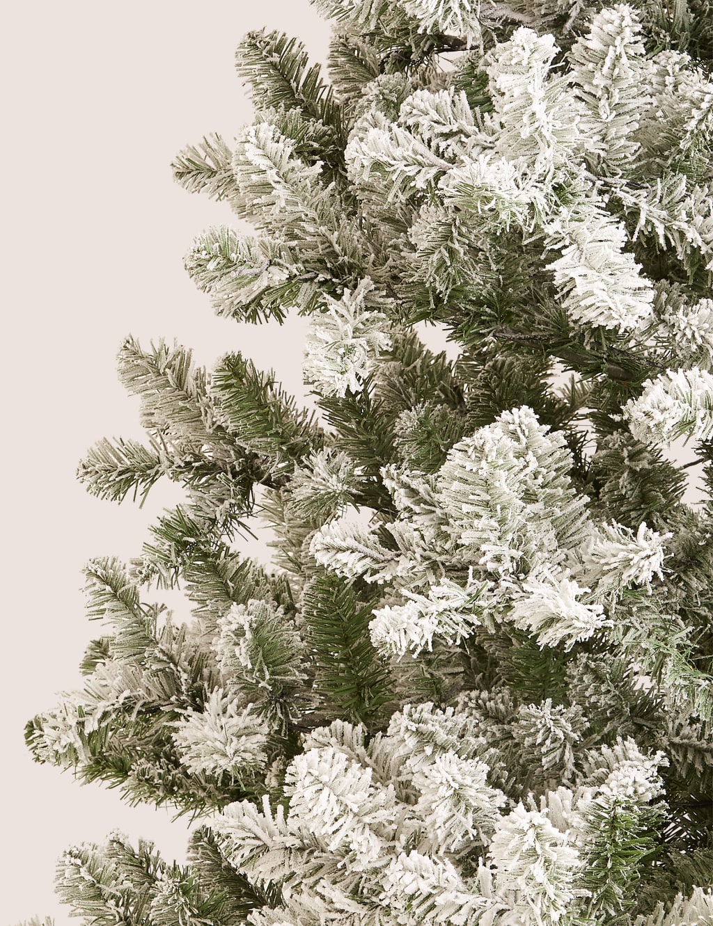 7ft Lit Snowy Christmas Tree 4 of 6