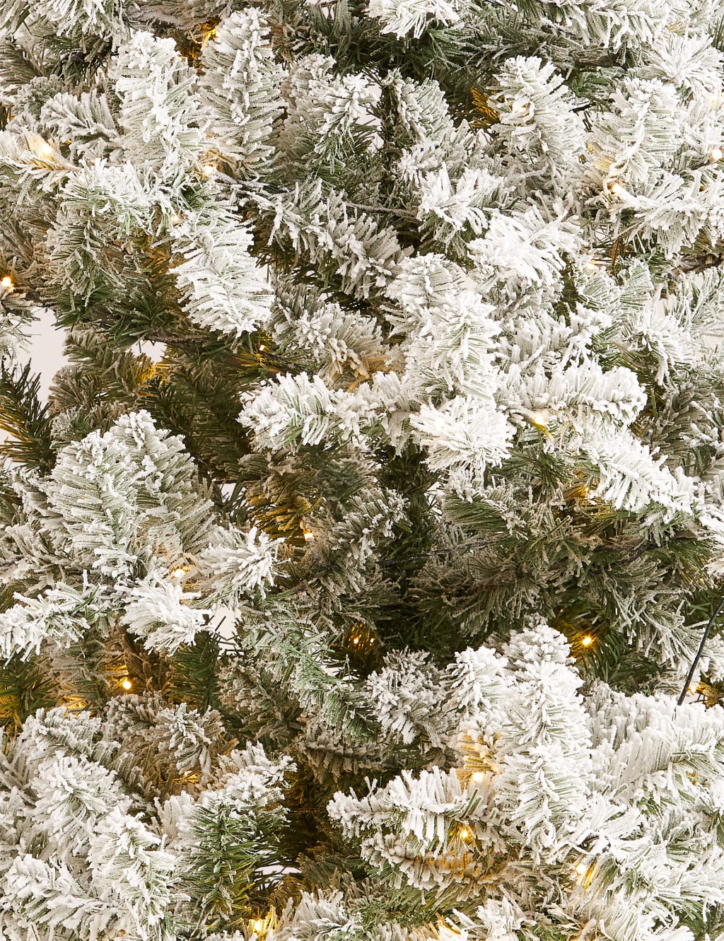 7ft Lit Snowy Christmas Tree 6 of 6
