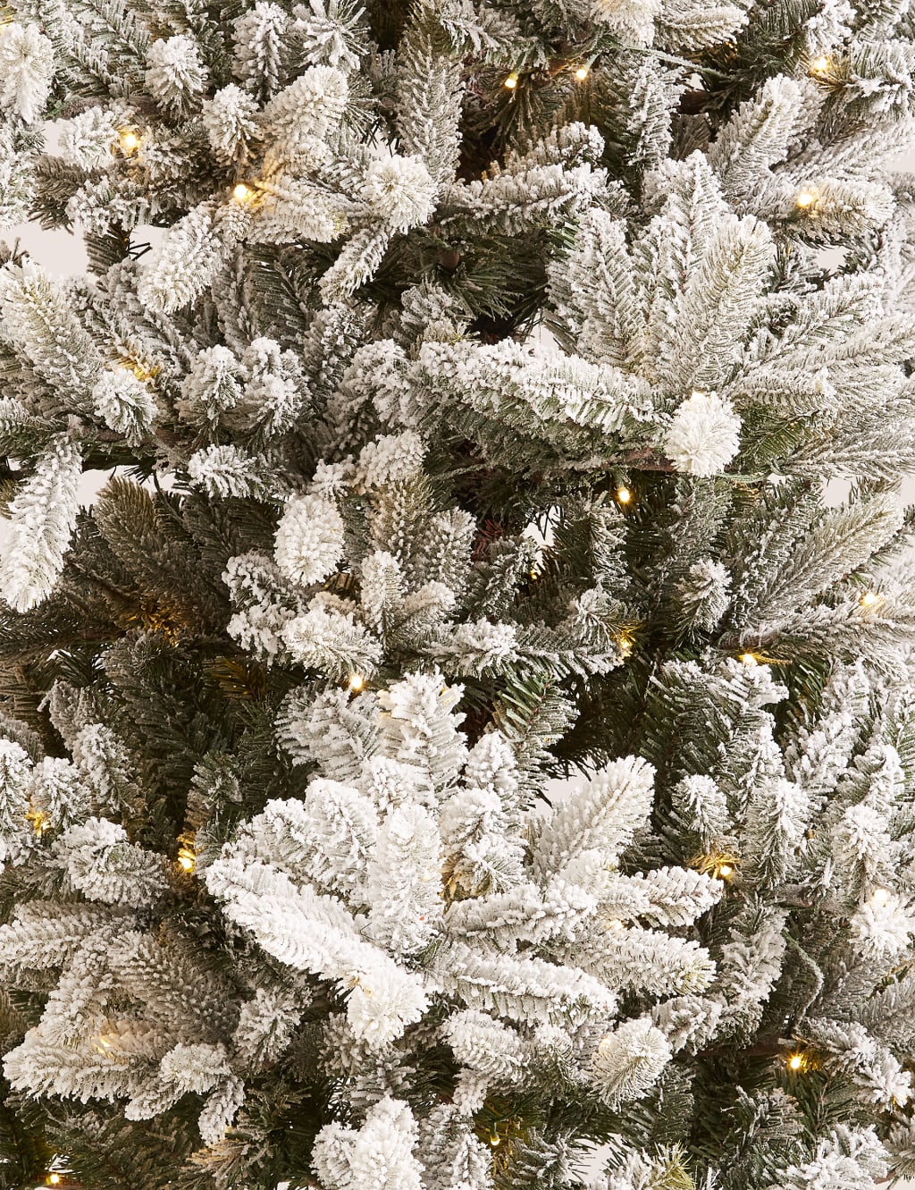 7ft Lit Frosted Noble Christmas Tree 7 of 7