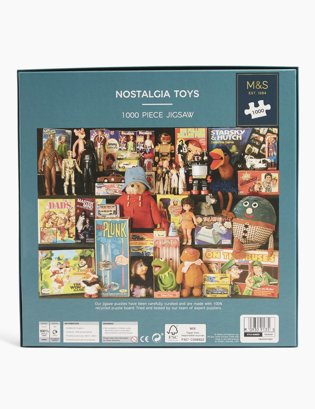 Nostalgia Toys 1000 Piece Puzzle 3 of 4