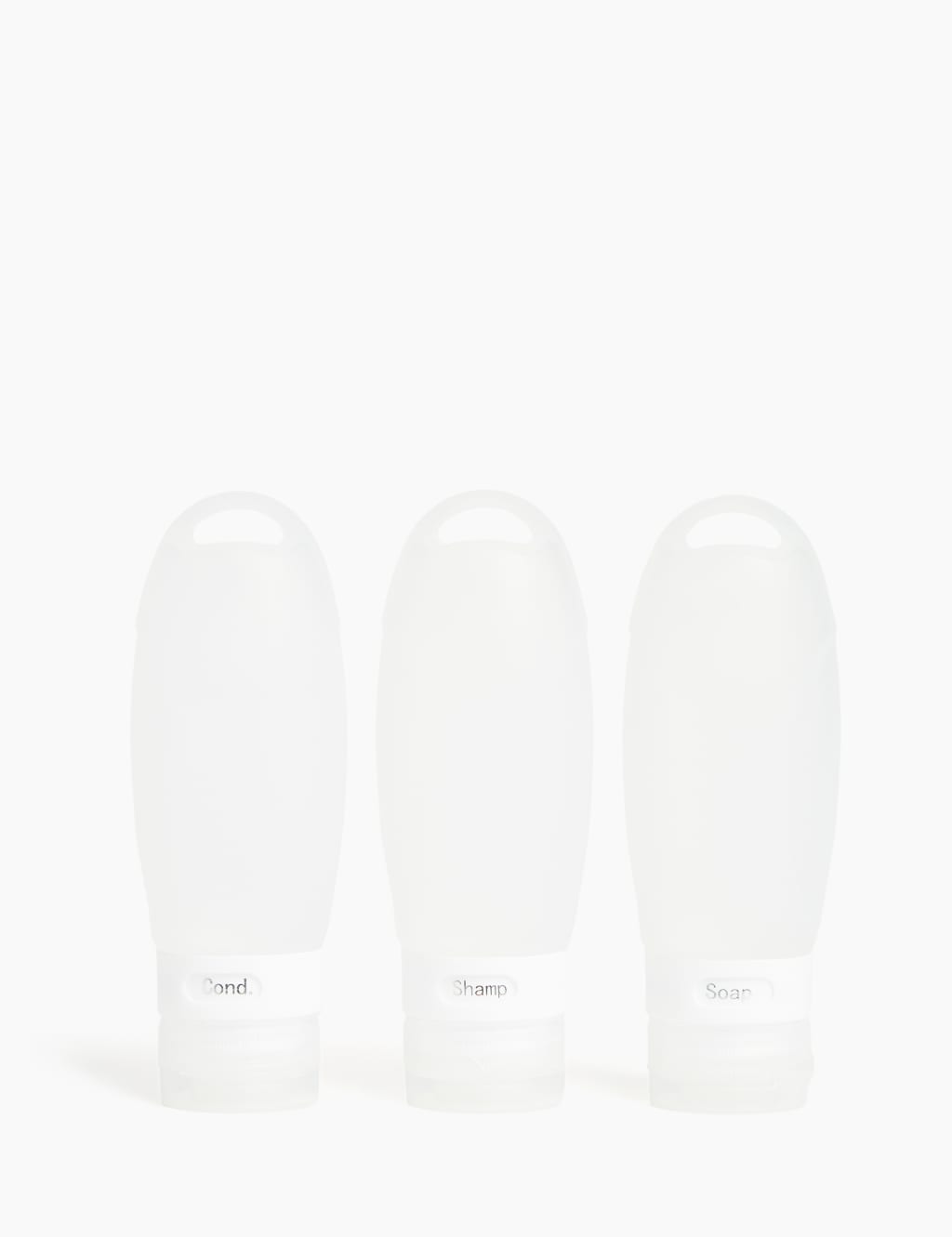 3 Pack Squeezy Travel Bottles 2 of 4
