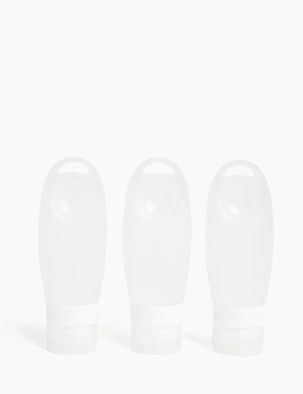 3 Pack Squeezy Travel Bottles 3 of 4