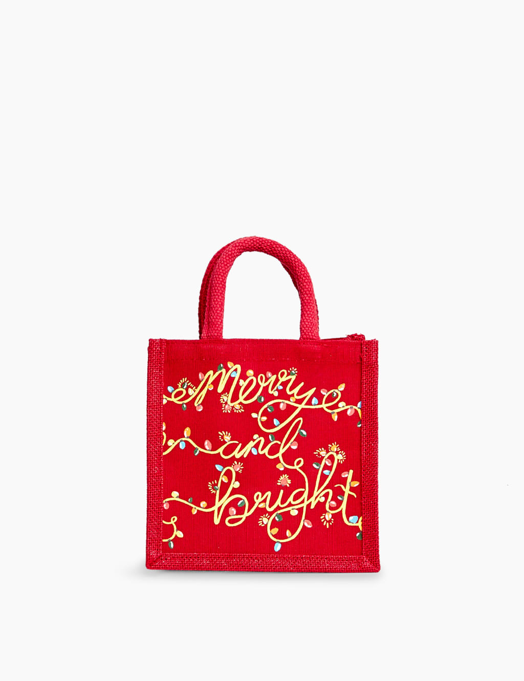 Christmas Jute Bag M S