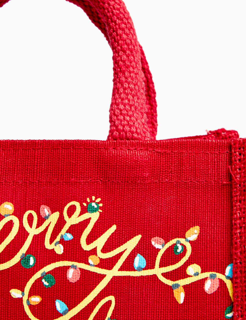 Christmas Jute Bag