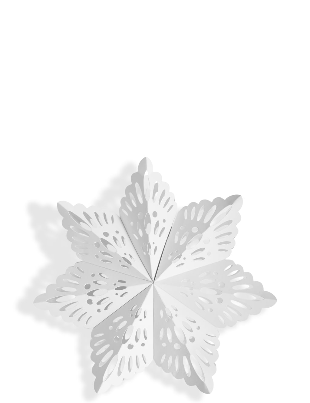 Set of 3 Hanging Paper Snowflakes 3 of 5