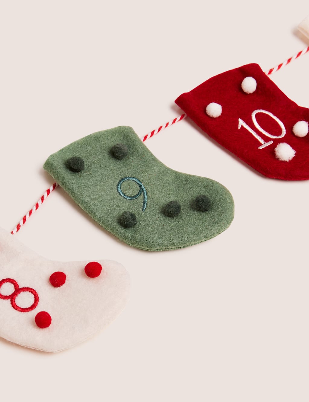 Felt Stocking Advent Calendar 3 of 4