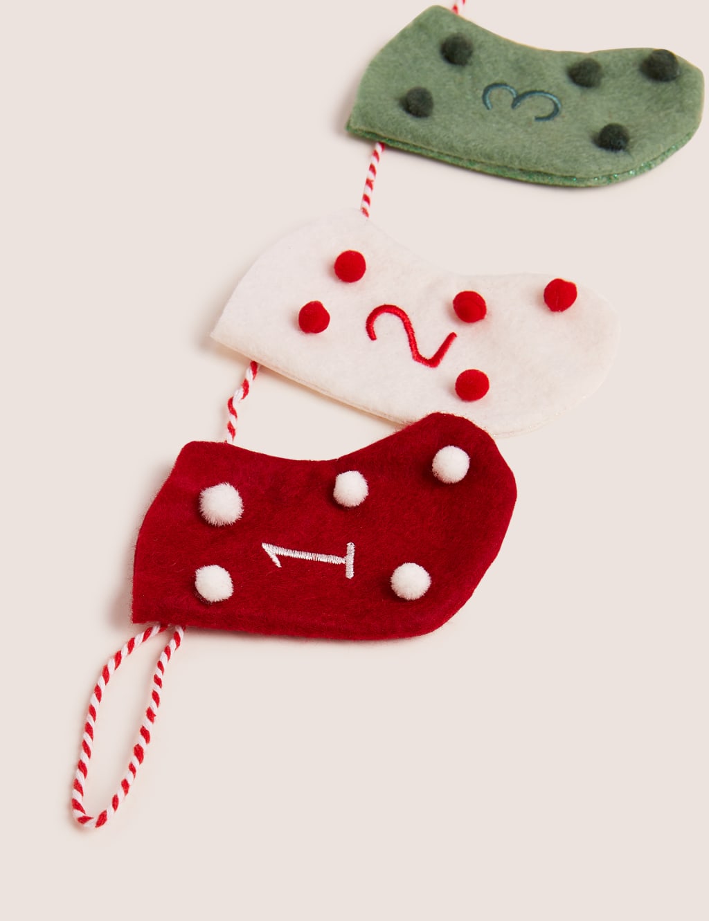Felt Stocking Advent Calendar 4 of 4
